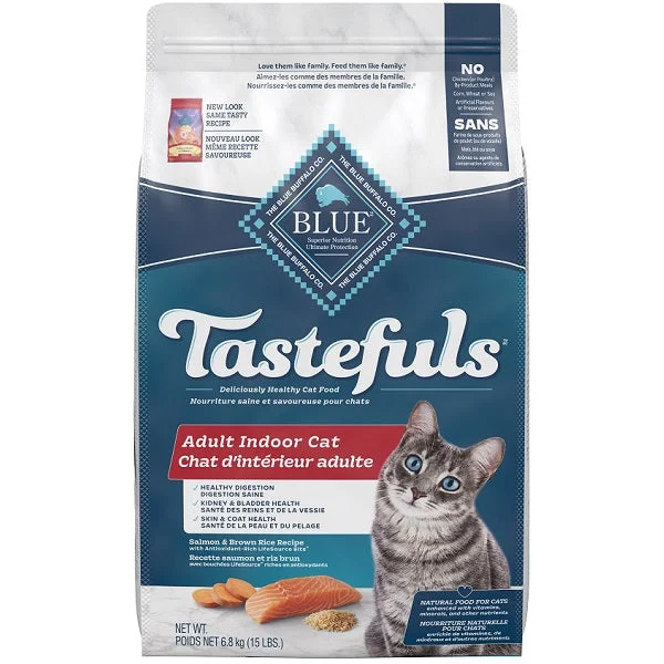 6. **Special Needs**  Blue Buffalo Tastefuls Adult Salmon Indoor Health  Cat Food