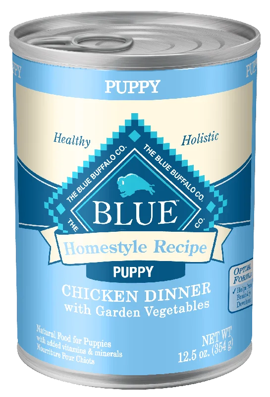 - Food for small dogsBlue Buffalo Homestyle Puppy Chicken Dinner 12.5oz