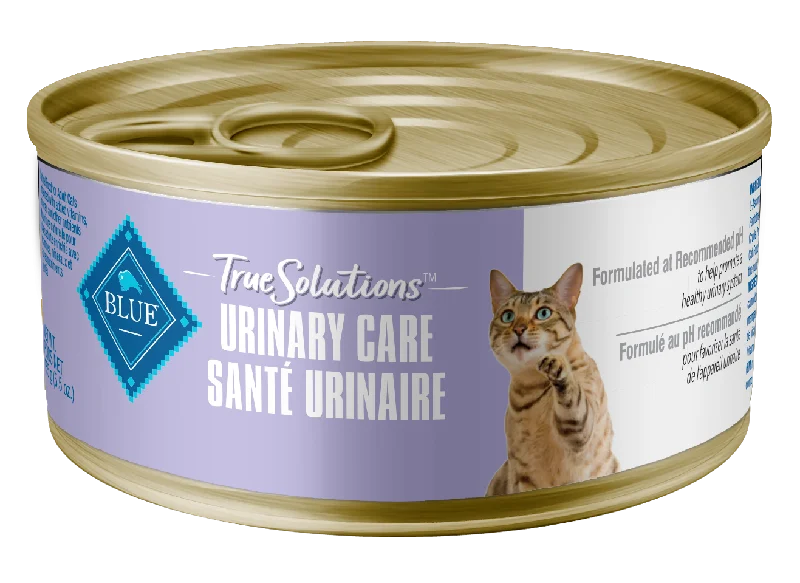    - High-fiber cat food  Blue Buffalo True Solutions Cat Urinary Care 5.5oz