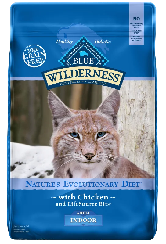 - Natural ingredient cat food Blue Buffalo Wilderness Grain Free Chicken High Protein Recipe Indoor Dry Cat Food - Natural ingredient cat food Blue Buffalo Wilderness Grain Free Chicken High Protein Recipe Indoor Dry Cat Food