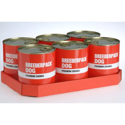 - High protein dog foodBreederpack Dog Premium Chunks Dog Food 6 x 800g
