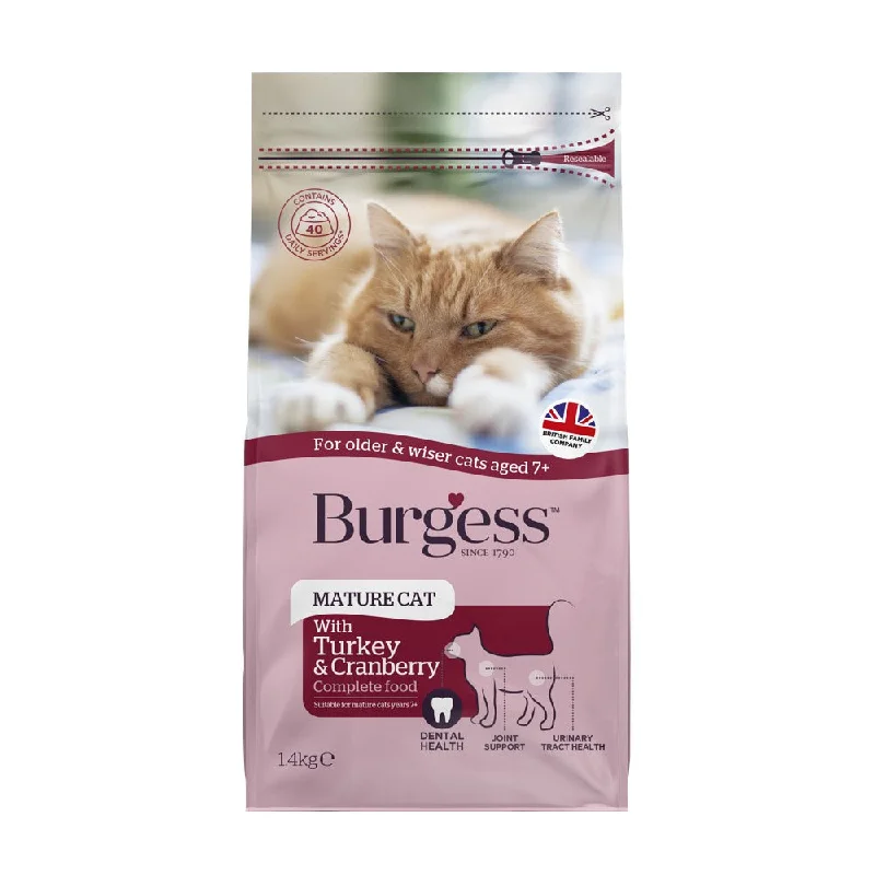 - Affordable cat food with good quality 20% OFF/BUNDLE DEAL: Burgess Turkey & Cranberry Mature Dry Cat Food 1.4kg - Affordable cat food with good quality 20% OFF/BUNDLE DEAL: Burgess Turkey & Cranberry Mature Dry Cat Food 1.4kg
