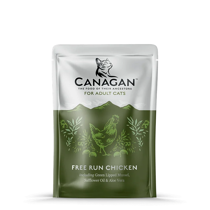    - Cat food for pregnant and nursing cats  Canagan Cat Pouches - 85g