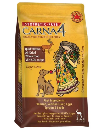 - Royal Canin dog food recommendationCarna4 Quick-Baked Air Dried Venison Dog Dry Food 2.2lb