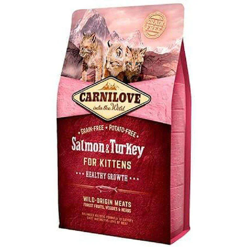 6. **Special Needs**  Carnilove Salmon & Turkey Kitten Grain Free Dry Cat Food