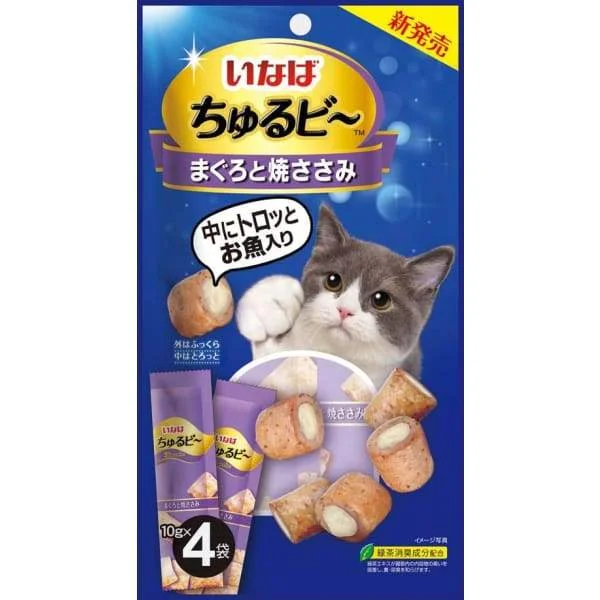 - Cat food for picky eaters Ciao Churubee Grilled Chicken & Maguro Cat Treats 40g (10g x 4) - Cat food for picky eaters Ciao Churubee Grilled Chicken & Maguro Cat Treats 40g (10g x 4)