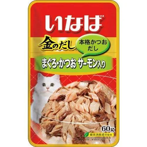 - Weight management cat food Ciao Golden Stock Pouch Tuna with Salmon Wet Cat Food 60g - Weight management cat food Ciao Golden Stock Pouch Tuna with Salmon Wet Cat Food 60g