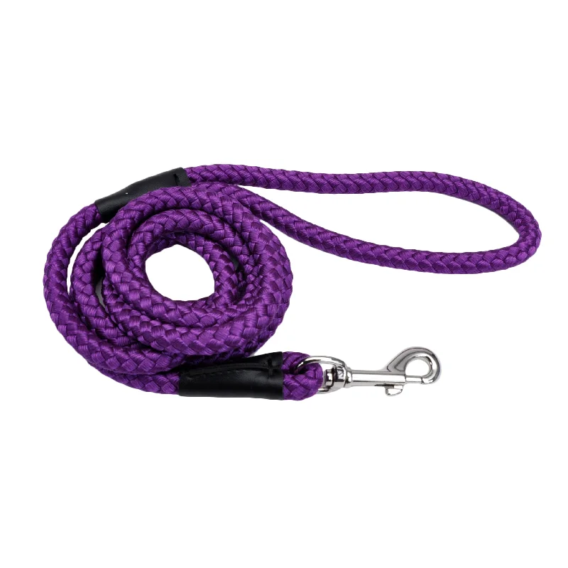 ### General pet accessoriesCoastal Rope Dog Leash, Purple 6 Foot