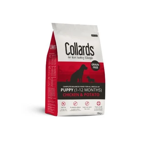 - Gastrointestinal conditioning dog foodCollards Grain Free Chicken and Potato Dry Puppy Food- 10kg - Gastrointestinal conditioning dog foodCollards Grain Free Chicken and Potato Dry Puppy Food- 10kg