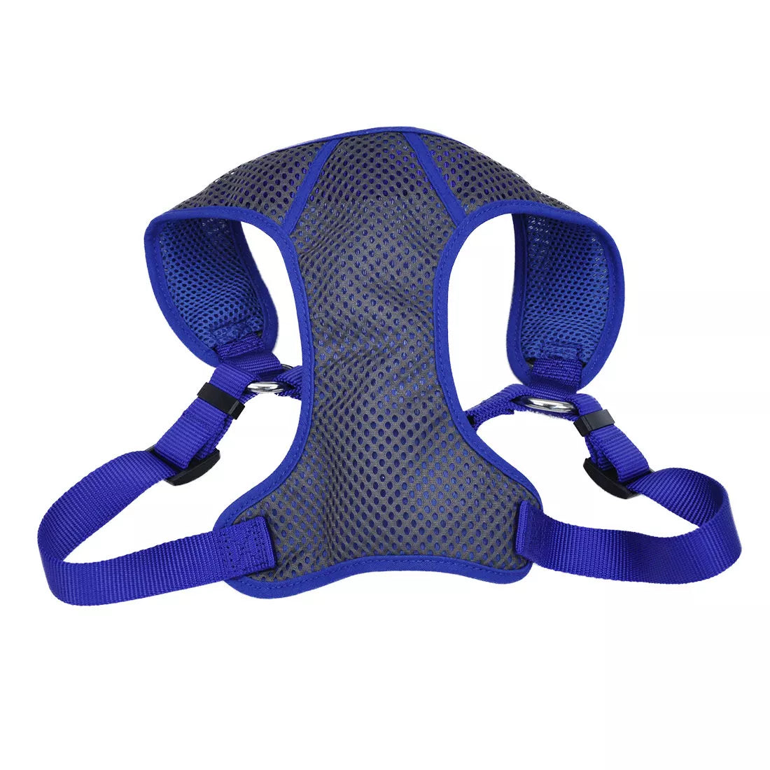8. **Pet comb to remove loose hair**Comfort Soft Sport Wrap Adjustable Grey with Blue Dog Harness 8. **Pet comb to remove loose hair**Comfort Soft Sport Wrap Adjustable Grey with Blue Dog Harness