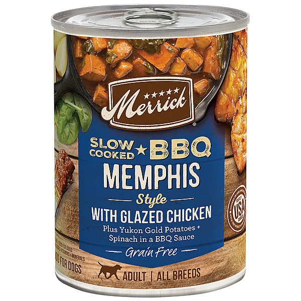 - Special food for puppiesMerrick BBQ Memphis Style Chicken12.7oz