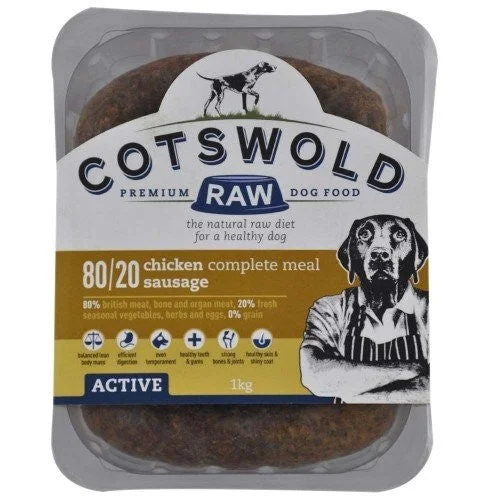 - Hypoallergenic dog foodCotswolds Adult Working Chicken Sausage Active 500g