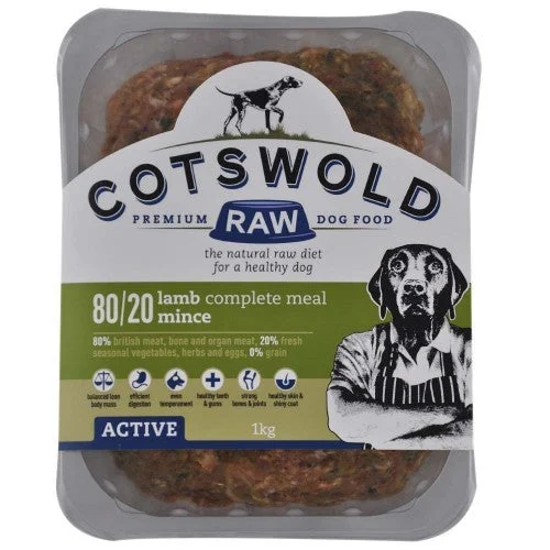 - Food for small dogsCotswolds Adult Working Lamb Mince Active 1kg