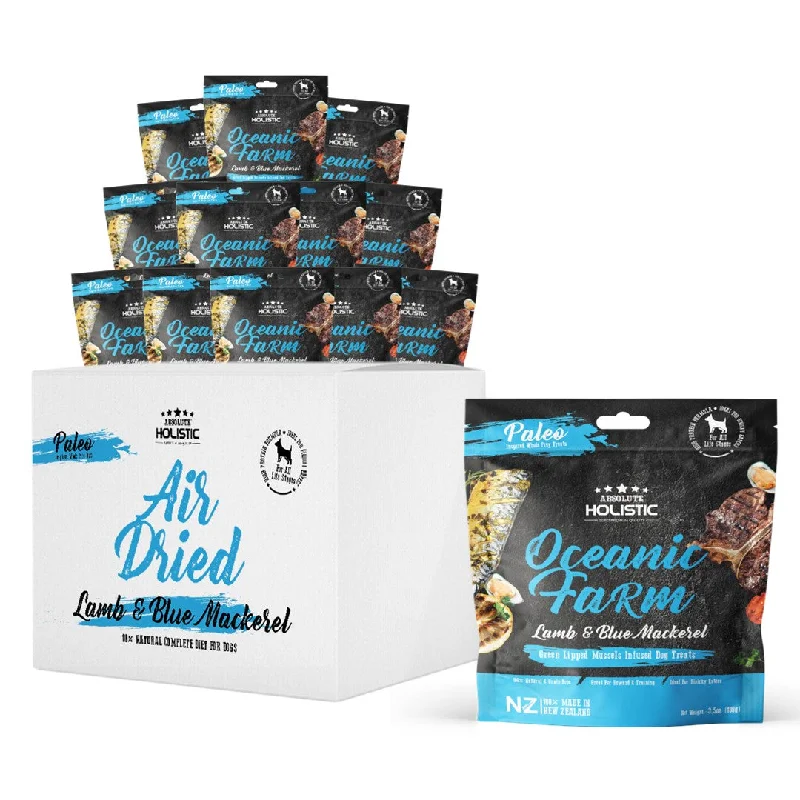 - Special food for puppies[CTN OF 36] Absolute Holistic Air Dried Treats for Dogs - Oceanic Farm (100g)