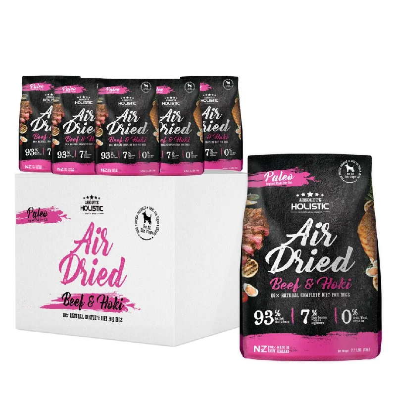 - Dog food for pregnancy and lactation[CTN OF 6] Absolute Holistic Air Dried Food for Dogs - Beef & Hoki (1kg)