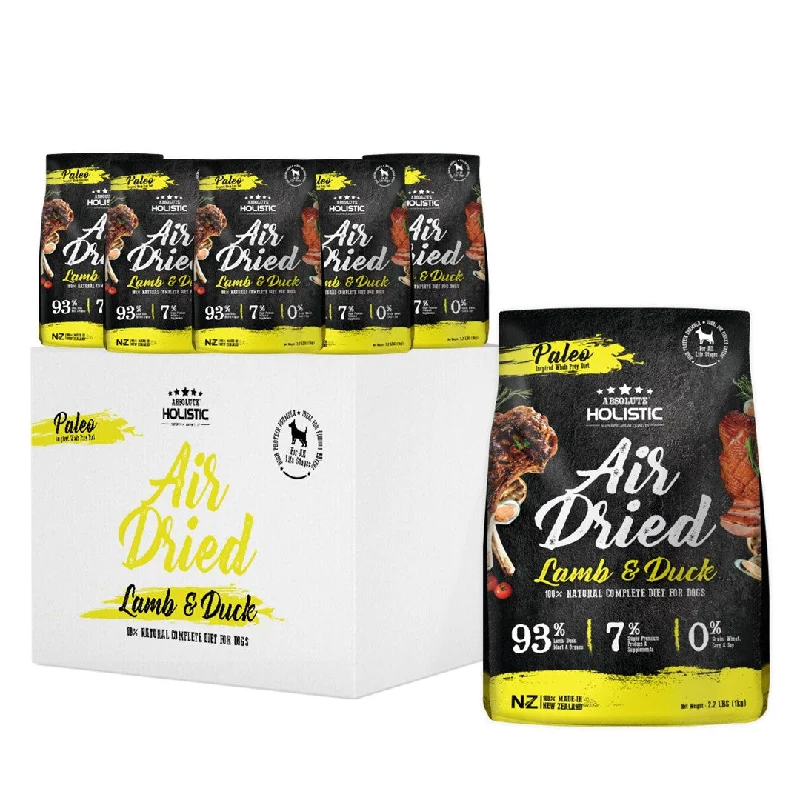 - Dog food nutritional analysis[CTN OF 6] Absolute Holistic Air Dried Food for Dogs - Lamb & Duck (1kg)