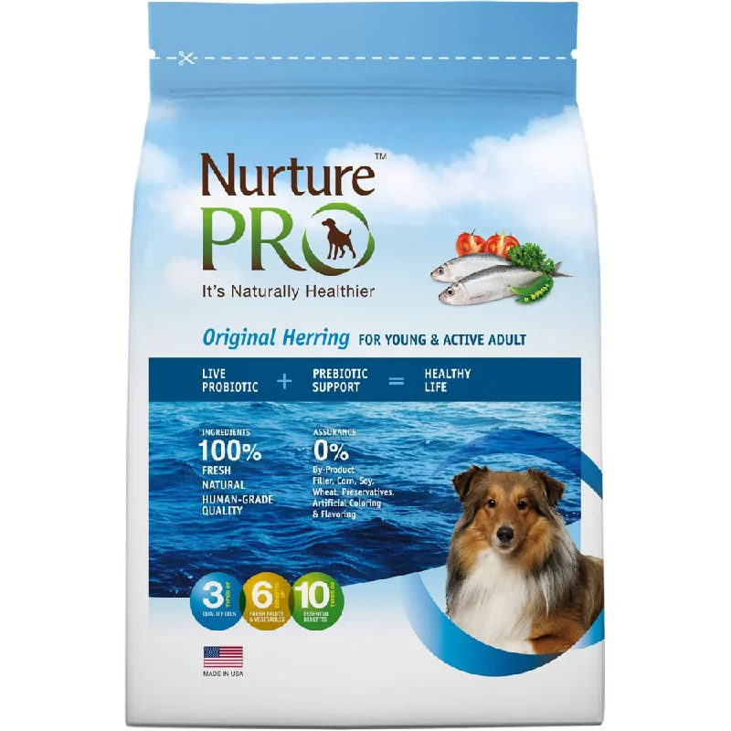 - Food for small dogsNurture Pro Original Herring for Young & Active Adult Dry Dog Food - Food for small dogsNurture Pro Original Herring for Young & Active Adult Dry Dog Food