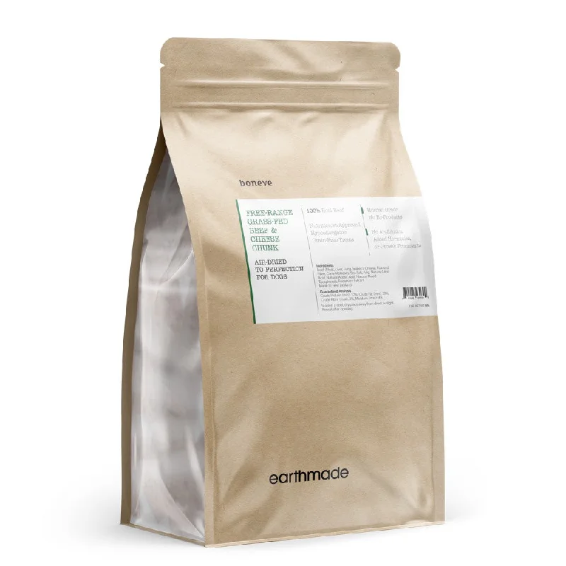 -Fish-containing dog food20% OFF: Boneve Earthmade Free-Range Grass-Fed Beef & Cheese Chunk Air-Dried Dog Treats 150g -Fish-containing dog food20% OFF: Boneve Earthmade Free-Range Grass-Fed Beef & Cheese Chunk Air-Dried Dog Treats 150g