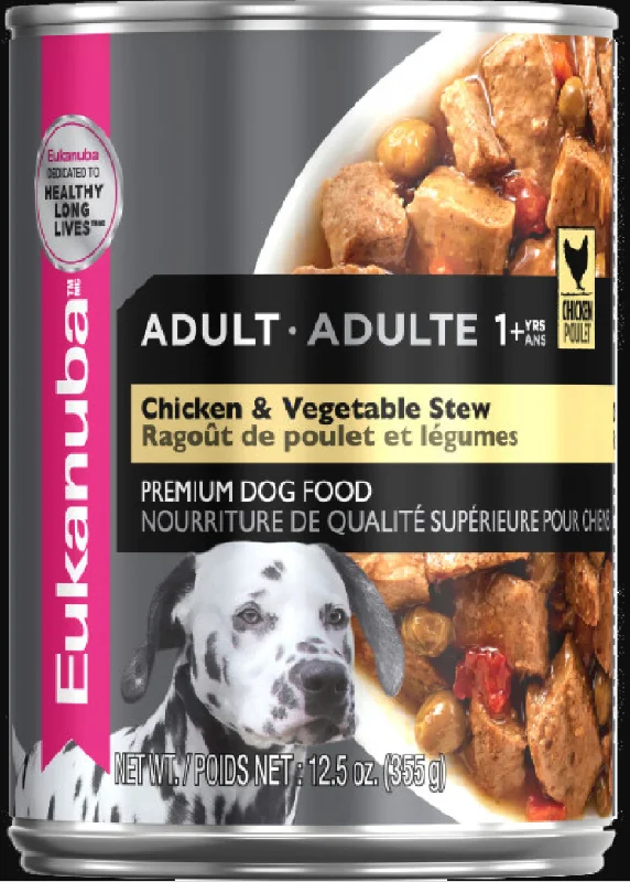 - Royal Canin dog food recommendationEukanuba Chicken and Vegetable Stew (Case of 12)