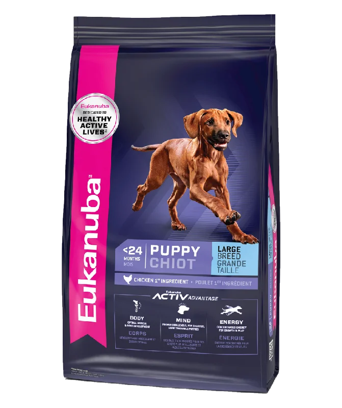 - Natural ingredient dog foodEukanuba Large Breed Puppy (33lb)