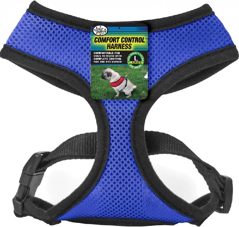 8. **Pet comb to remove loose hair**Four Paws Blue Comfort Control Dog Harness