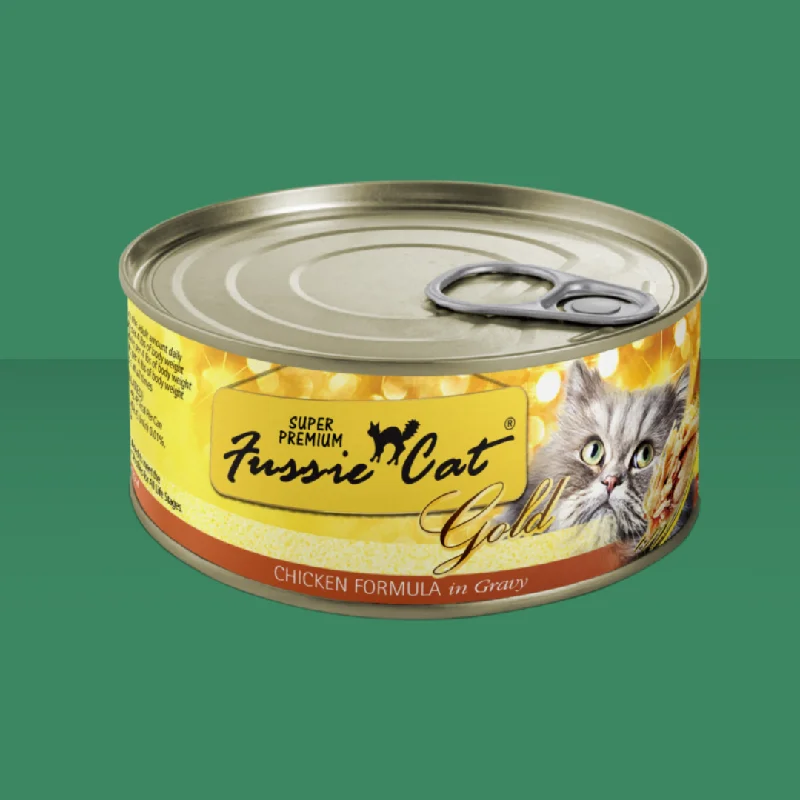   - Senior cat food  Fussie Cat Chicken In Gravy 2.8oz S