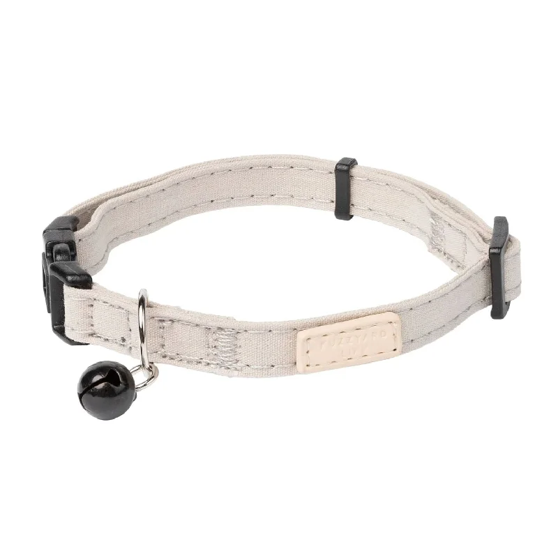 9. **Cat clothes cute model**FuzzYard Life Sandstone Cat Collar