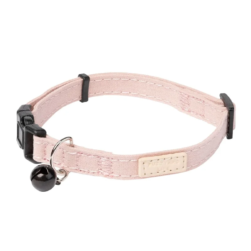 8. **Cat food bowl anti-overturning**FuzzYard Life Soft Blush Cat Collar
