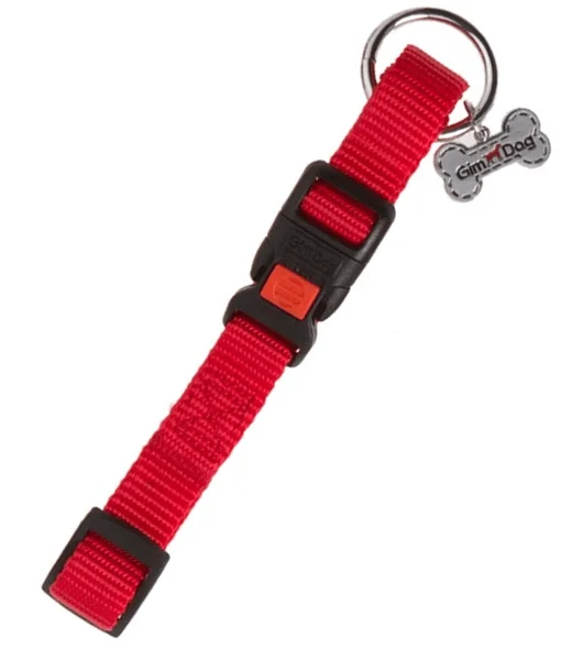 10. **Pet water dispenser is silent**GimDog Adjustable Dog Nylon Collar Red