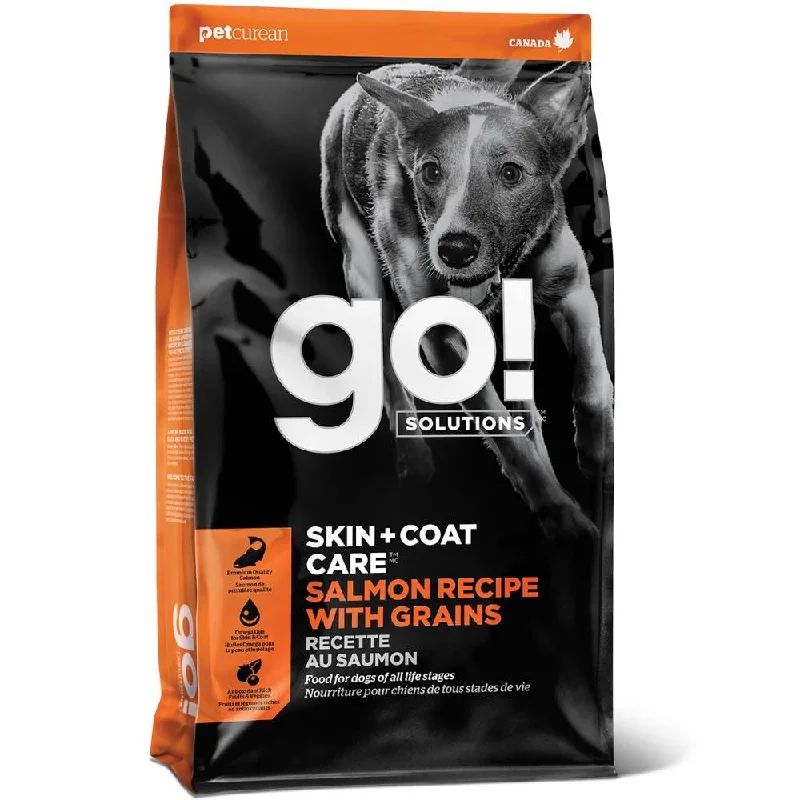 -Fish-containing dog foodGo! Solutions Skin + Coat Salmon Recipe Dry Dog Food 3.5lb (Exp Dec 2024) -Fish-containing dog foodGo! Solutions Skin + Coat Salmon Recipe Dry Dog Food 3.5lb (Exp Dec 2024)
