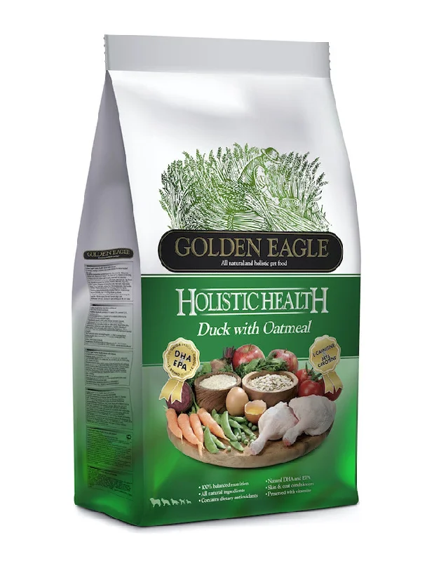 - Special food for senior dogsGolden Eagle Holistic Duck Formula Dog Dry Food (2 Sizes) - Special food for senior dogsGolden Eagle Holistic Duck Formula Dog Dry Food (2 Sizes)