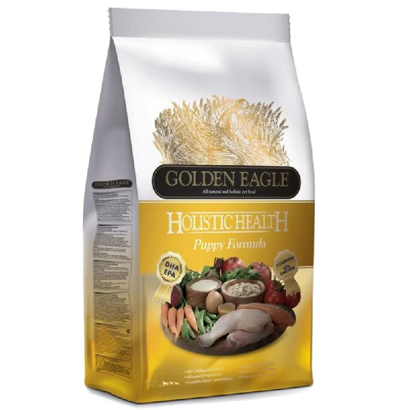  -Cost-effective dog food25% OFF: Golden Eagle Holistic Health Puppy Formula Dry Dog Food