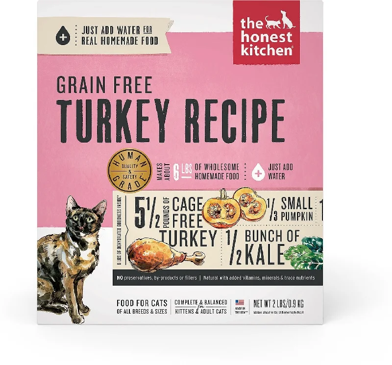    - Senior cat food  Honest Kitchen - Grain Free - Turkey