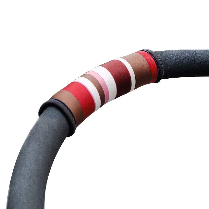 6. **Pet mattress is waterproof and washable**Ibiyaya Pet Stroller Handle Cover, Red Stripes