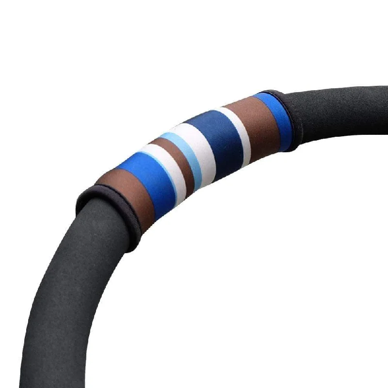 2. **Pet traction rope is anti-explosion**Ibiyaya Pet Stroller Handle Cover, Blue Stripes 2. **Pet traction rope is anti-explosion**Ibiyaya Pet Stroller Handle Cover, Blue Stripes