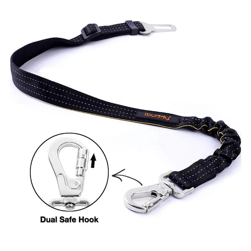 3. **Dog shoes are anti-slip and wear-resistant**iBuddy Dog Seat Belt for Cars with Locking Carabiner 3. **Dog shoes are anti-slip and wear-resistant**iBuddy Dog Seat Belt for Cars with Locking Carabiner
