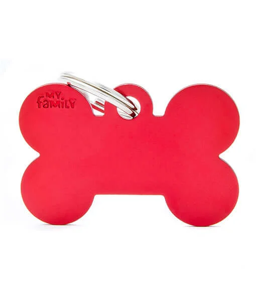 10. **Pet water dispenser is silent**ID Tag - Basic Aluminum Bone