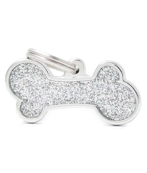 3. **Dog shoes are anti-slip and wear-resistant**ID Tag - Grey XL Bone