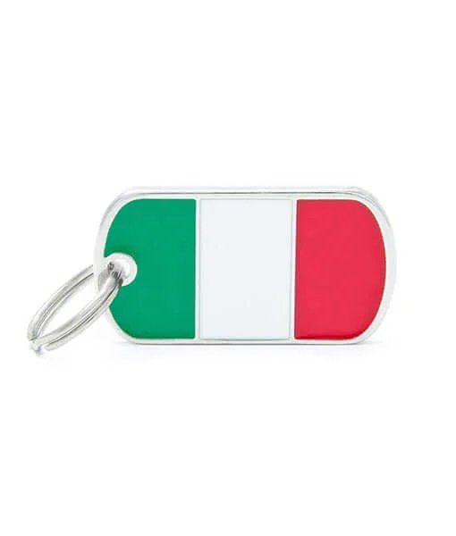 4. **Dog muzzle is breathable**ID Tag - Italy