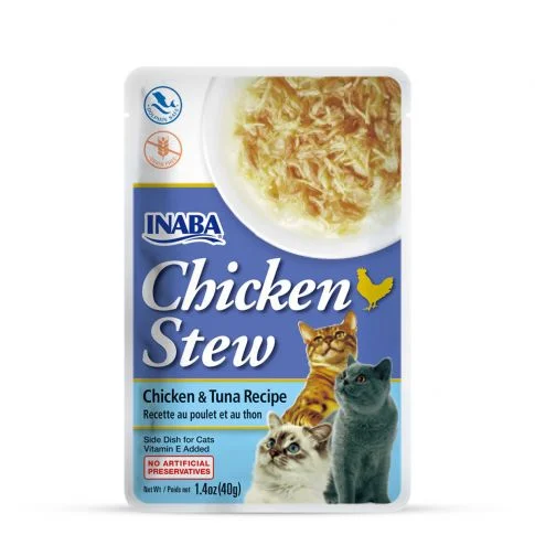 - Cat food for dental health Inaba Chicken Stew Chicken n Tuna Recipe Wet Cat Food - 40 gm - Cat food for dental health Inaba Chicken Stew Chicken n Tuna Recipe Wet Cat Food - 40 gm