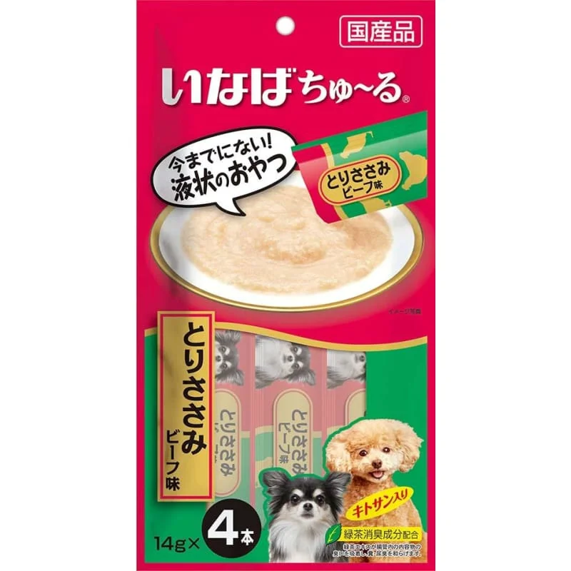 - The effect of dog food on dental healthInaba Wan Chu Ru Chicken Fillet & Beef Creamy Dog Treats 56g - The effect of dog food on dental healthInaba Wan Chu Ru Chicken Fillet & Beef Creamy Dog Treats 56g