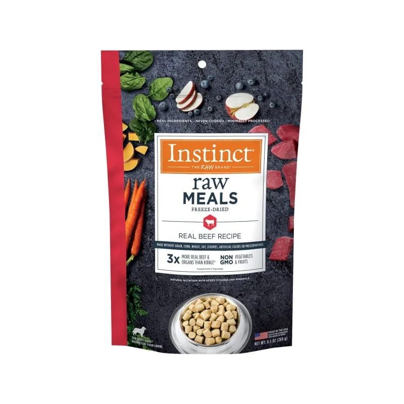 - Weight loss dog foodInstinct Freeze-Dried Raw Meal Grain-Free Beef Recipe Dog Food 9.5oz - Weight loss dog foodInstinct Freeze-Dried Raw Meal Grain-Free Beef Recipe Dog Food 9.5oz