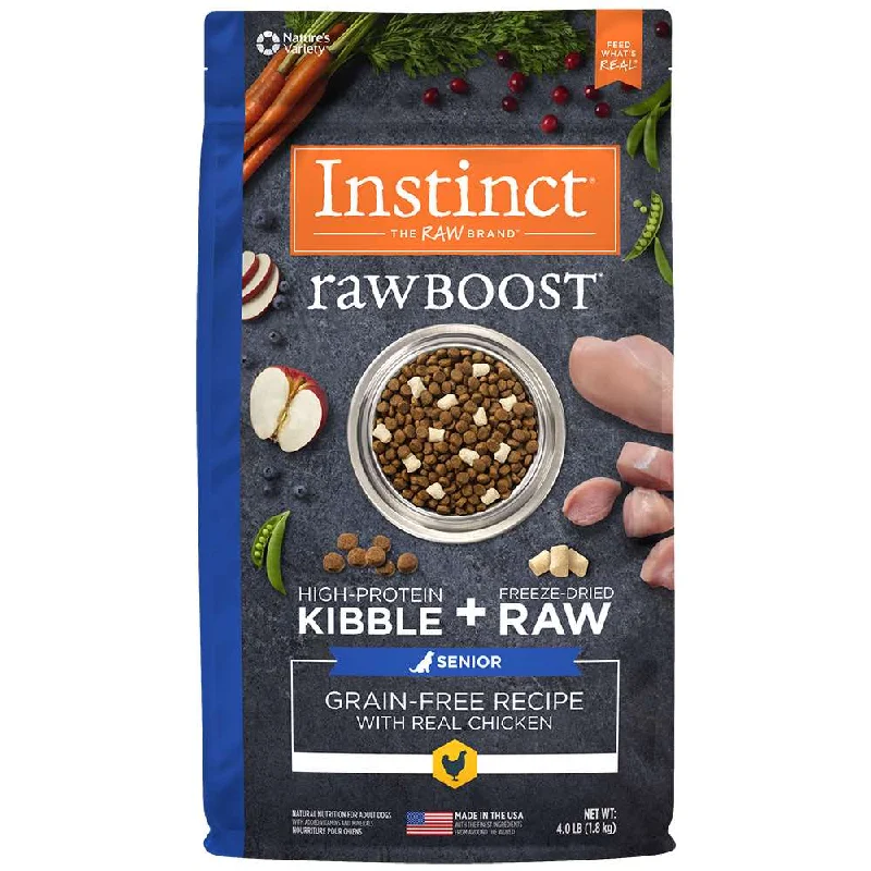 - ProNevus dog food palatabilityInstinct Raw Boost Real Chicken Grain-Free Senior Dry Dog Food - ProNevus dog food palatabilityInstinct Raw Boost Real Chicken Grain-Free Senior Dry Dog Food