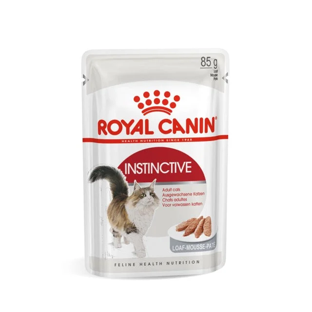    - Hairball control cat food  Royal Canin Instinctive Loaf