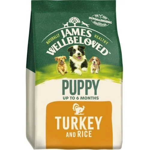 - Weight loss dog foodJames Wellbeloved Dry Puppy Food with Turkey and Rice 2kg
