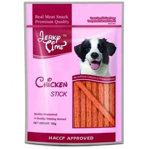 - How is Birgi dog foodJerky Time Chicken Stick 100g Dog Treats