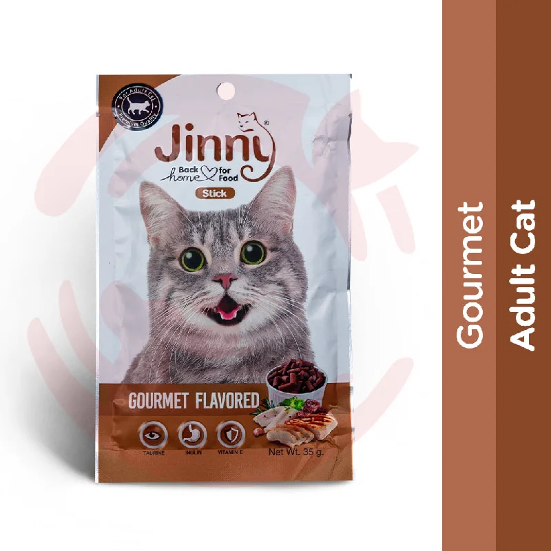 3. **Ingredient-Related**  Jinny Cat Treats - Gourmet (35g)