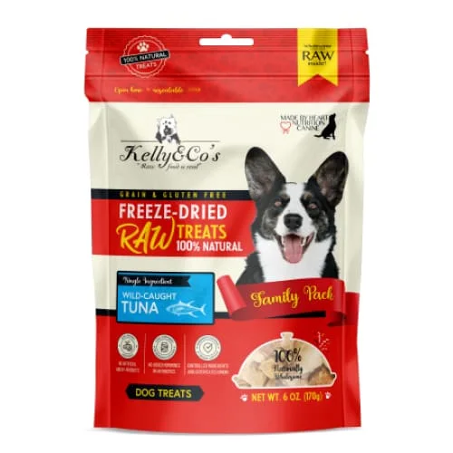 - ProNevus dog food palatabilityKelly & Co's Family Pack Tuna Freeze-Dried Raw Dog Treats 170g - ProNevus dog food palatabilityKelly & Co's Family Pack Tuna Freeze-Dried Raw Dog Treats 170g