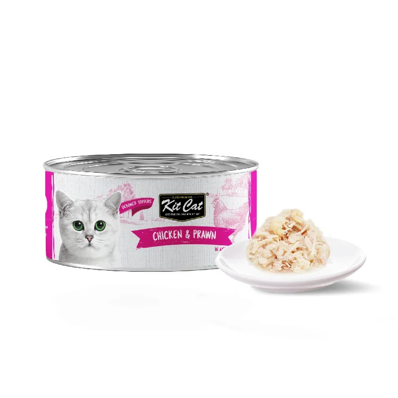 - Royal Canin cat food recommendations Kit Cat Deboned Toppers Cat Canned Food - Chicken & Prawn Toppers (80g) - Royal Canin cat food recommendations Kit Cat Deboned Toppers Cat Canned Food - Chicken & Prawn Toppers (80g)