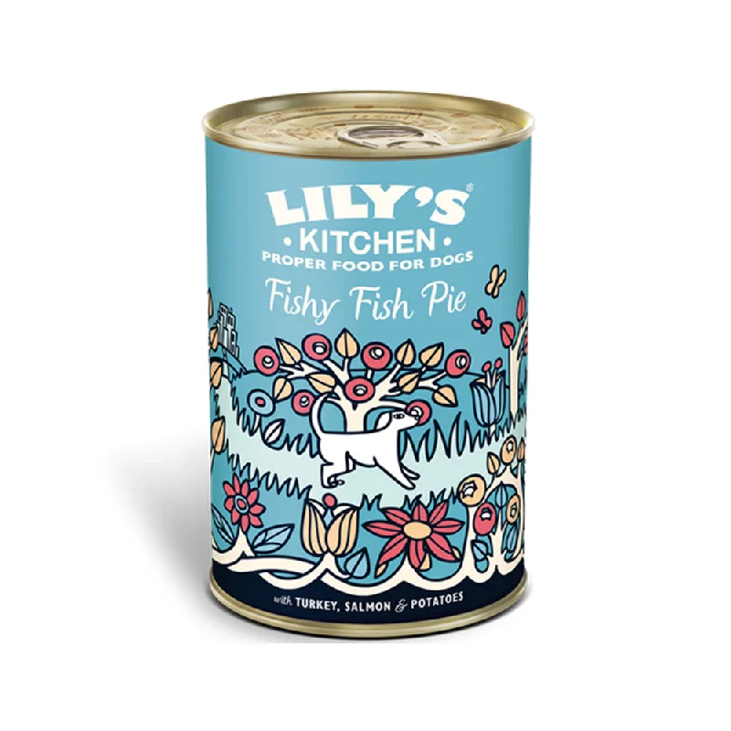  -Fish-containing dog foodFishy Fish Pie Dog Wet Food